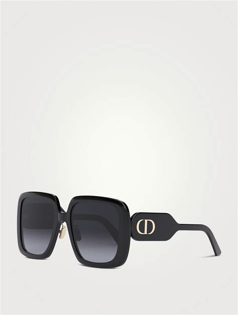 DiorBobby S2F Black Square Sunglasses 